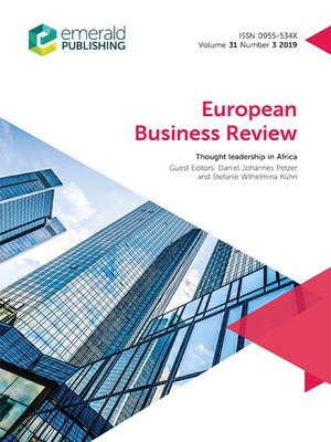 cover image of European Business Review, Volume 31, Number 3
